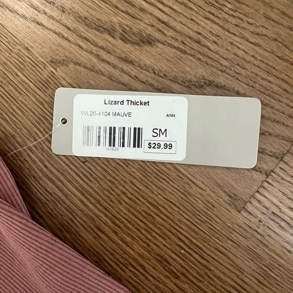 Dusty Rose Ribbed Tank Top. - Picture 5 of 5